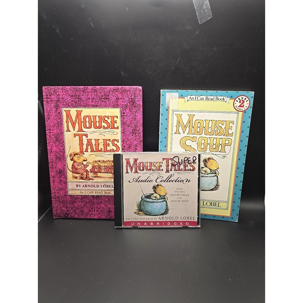 The Mouse Tales‎ CD Audio Collection CD And 2 Books